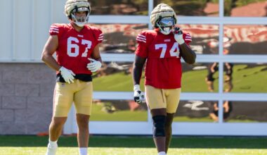 49ers inactive list: Spencer Burford is expected to start at left guard