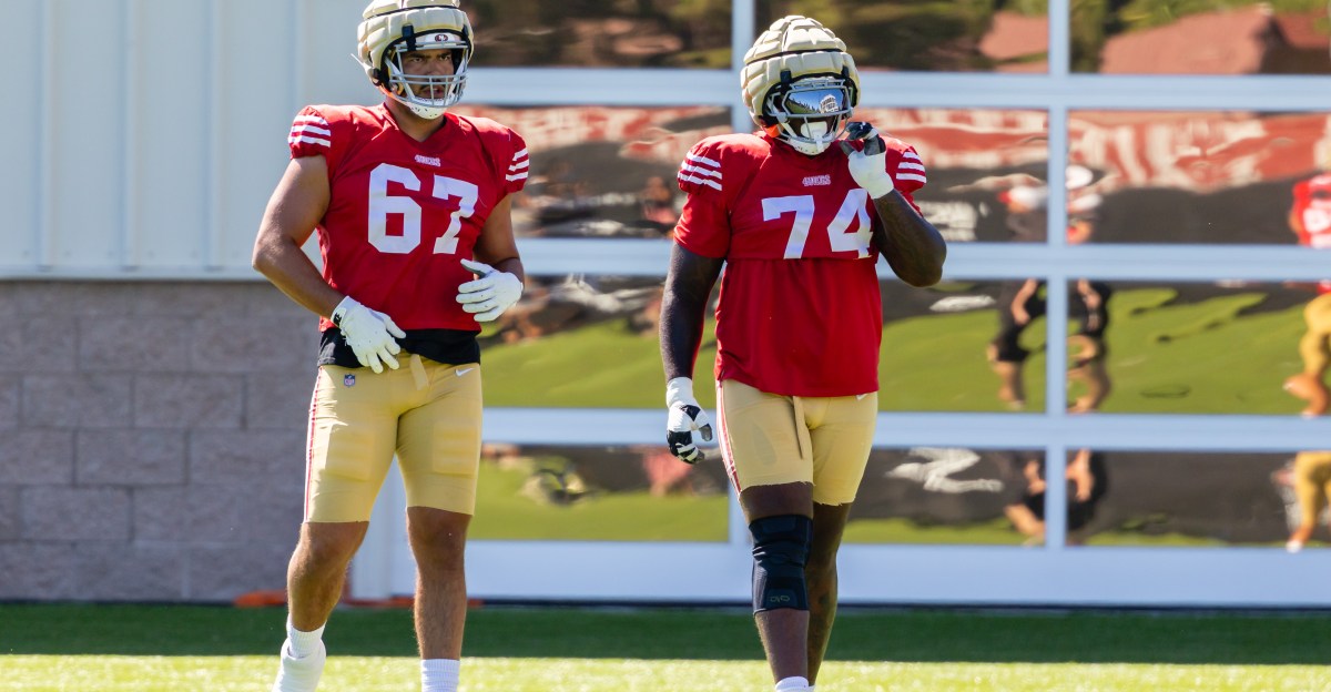 49ers inactive list: Spencer Burford is expected to start at left guard