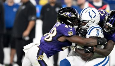 Baltimore Ravens make 2 practice squad elevations for Week 12