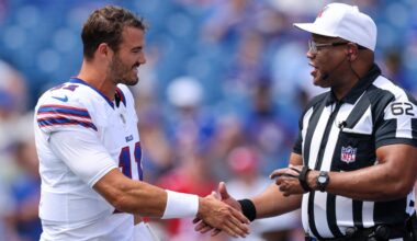 Bills vs. Dolphins in Week 10 officiated by Ron Torbert