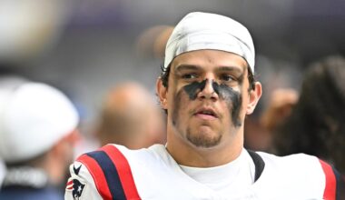 Will Campbell injury update: Patriots OT carted to locker room after hurting knee vs. Bengals