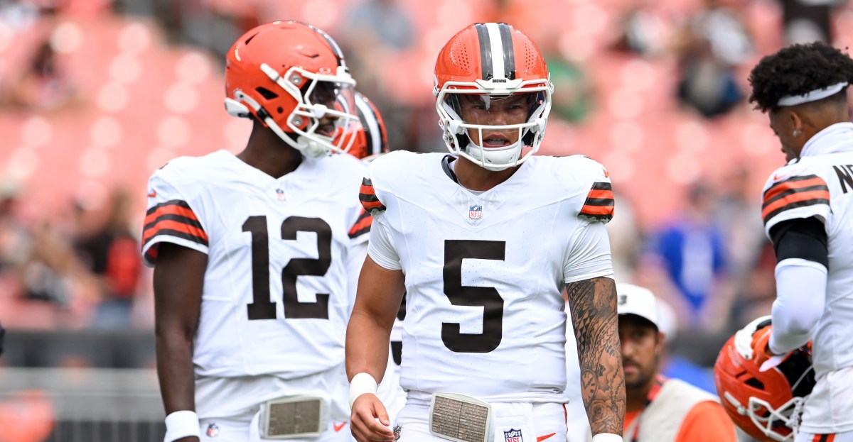 Browns HC Kevin Stefanski’s plan for Dillon Gabriel, Shedeur Sanders after Week 10 loss to Jets