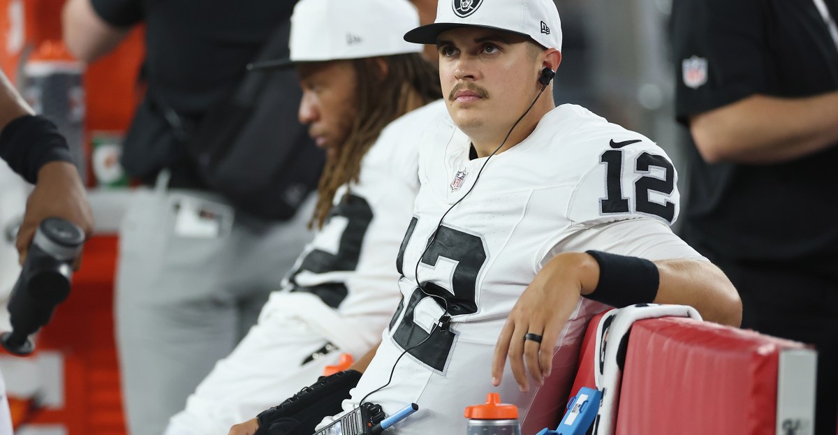 Las Vegas Raiders fans want to see Aidan O’Connell instead of Kenny Pickett