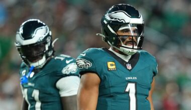 Report: “Multiple Eagles offensive players have grown frustrated with Jalen Hurts’ approach this season”