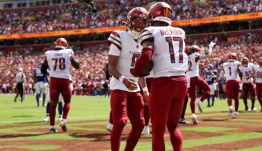 Washington Commanders vs Detroit Lions Inactives