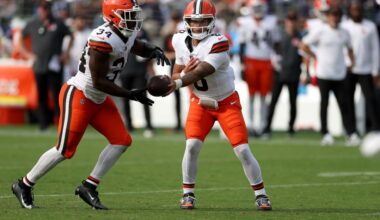 Cleveland Browns vs. Baltimore Ravens: Week 11 Need to Know