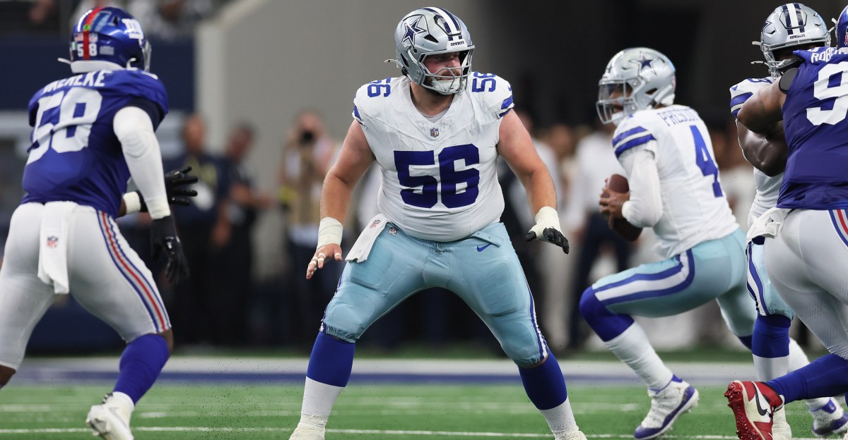 Dallas Cowboys injuries: Cooper Beebe questionable, Donovan Wilson out