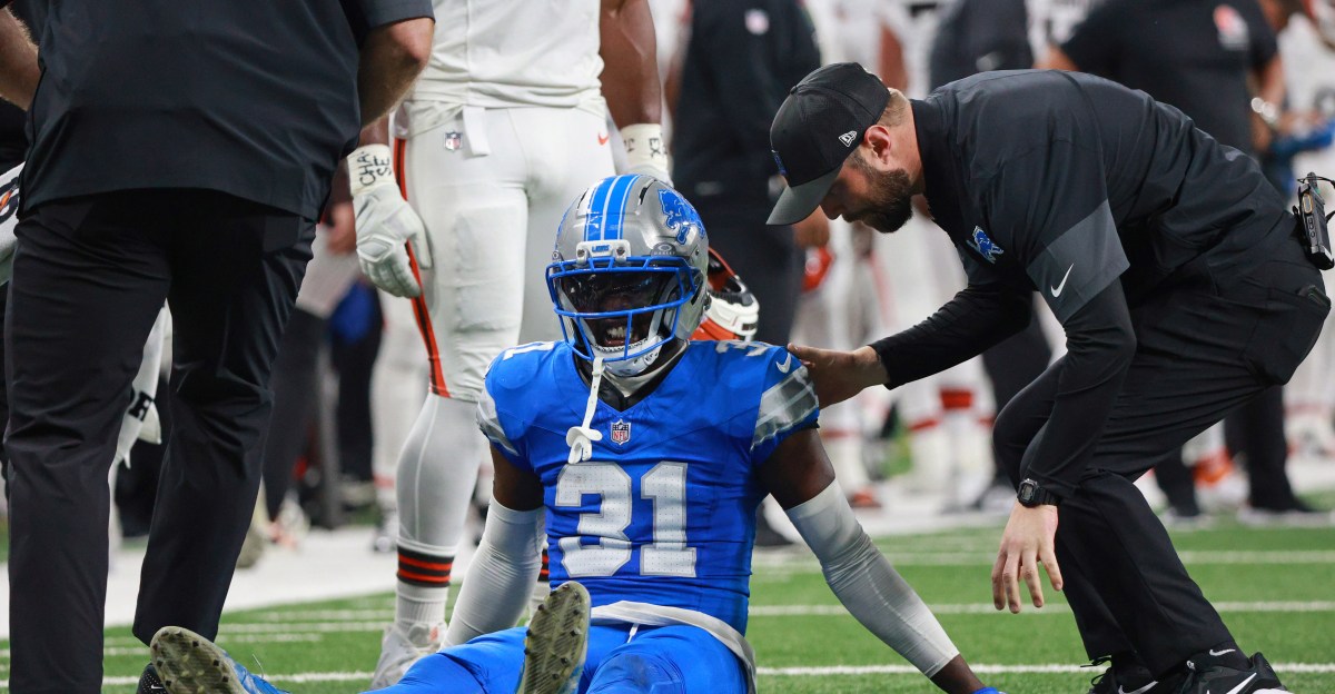 Lions, Commanders injury designations: Kerby Joseph OUT for third straight game