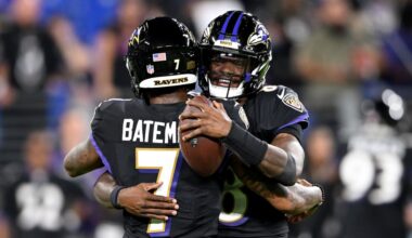 Baltimore Ravens Week 11 injury report: Lamar Jackson to play, 4 Ravens ruled out