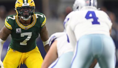 Packers vs. Panthers Inactives: Quay Walker will play