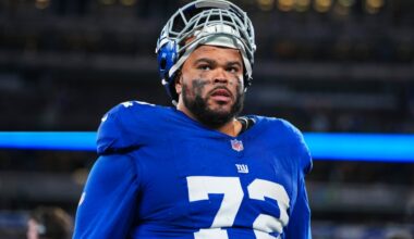 Giants offensive tackle slams Lions’ Aidan Hutchinson for quiet day
