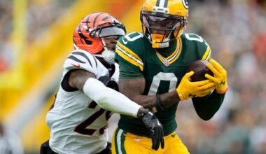 Eagles News: Packers dealing with “very concerning” wide receiver situation