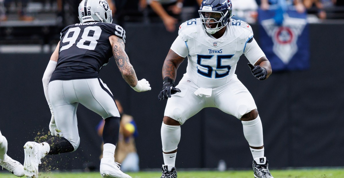 Titans need OT JC Latham to lock in