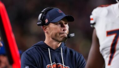 Chicago Bears Fan Confidence Survey Results Drop 30%