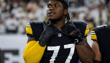 Steelers place left tackle Broderick Jones on injured reserve, elevate cornerback Asante Samuel Jr.