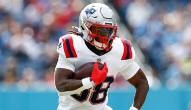 Patriots vs. Falcons Friday injury report: Leading rusher out for Week 9