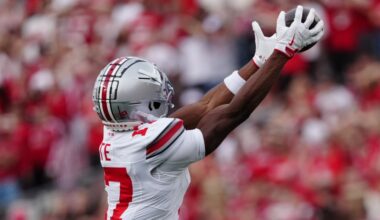 Mel Kiper, Field Yates select WR Carnell Tate for Giants in mock draft