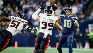 Seahawks Week 9 injury report has receiver room looking light