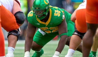 Chargers add another Oregon DT in new 2026 mock draft