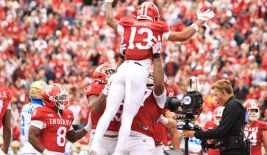 College Football Week 11 Spotlight: WRs, Elijah Sarratt/Omar Cooper vs. Penn State