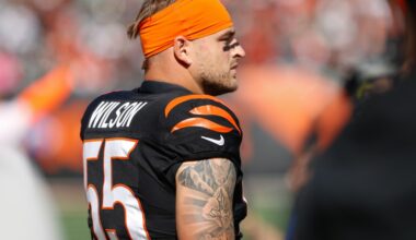 Bengals News (11/1): Cincinnati’s Roster Moves Hinting at Something?