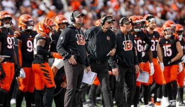 Zac Taylor says Bengals won’t be making changes to staff during bye week