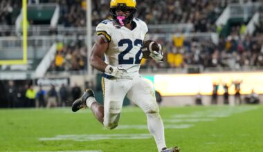 Report: Michigan Football RB Justice Haynes set to undergo foot surgery