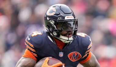 Bears vs Giants Inactives: D’Andre Swift returns