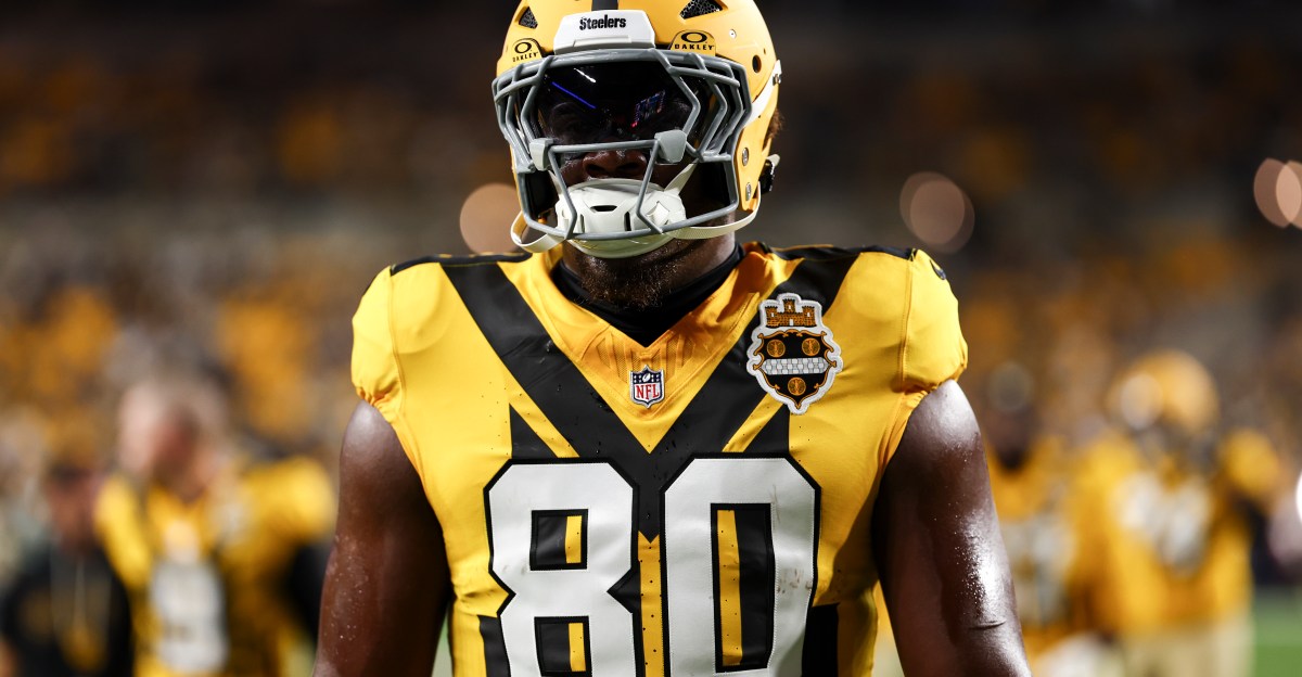 Steelers TE Darnell Washington misses practice with surprise injury