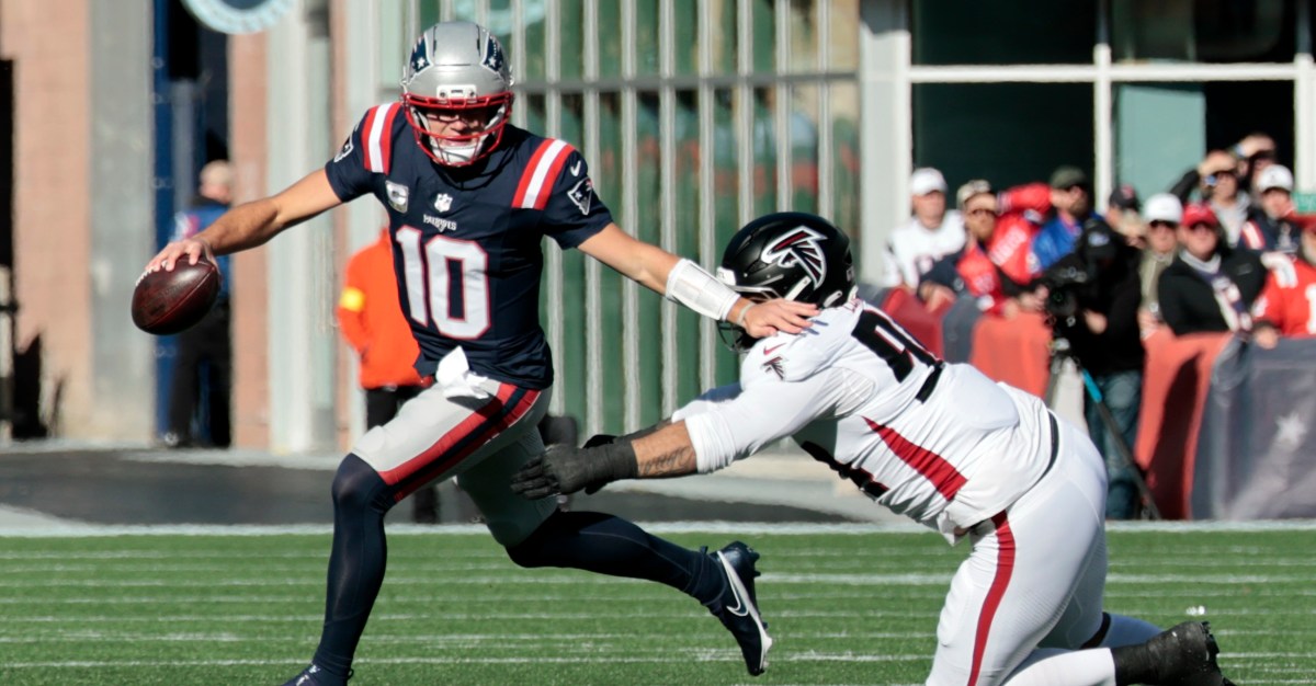 Drake Maye analysis: How Patriots QB performed vs. Falcons in Week 9