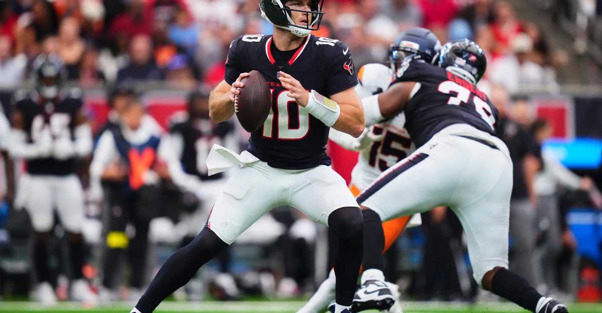 Breaking: CJ Stroud OUT Vs. Jaguars, Davis Mills Will Start