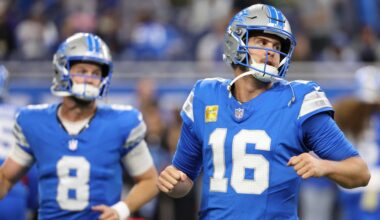 What is your level of concern with the Detroit Lions?