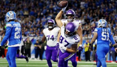 Minnesota Vikings at Detroit Lions: Second Quarter Recap and Third Quarter Discussion