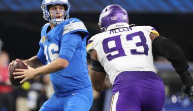 Lions QB Jared Goff takes his share of blame for Detroit's loss to Minnesota Vikings