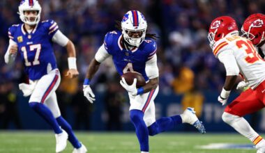 6 Buffalo Bills not practicing ahead of Week 10 vs. Miami Dolphins