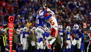 Chiefs fall to third in AFC West after 28–21 loss to Bills