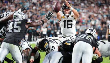 2026 NFL draft order: Browns, Jaguars drop after bad luck in OT, Week 9 results