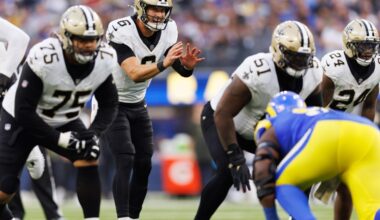 New Orleans Saints news for Saturday, Nov. 8, 2025