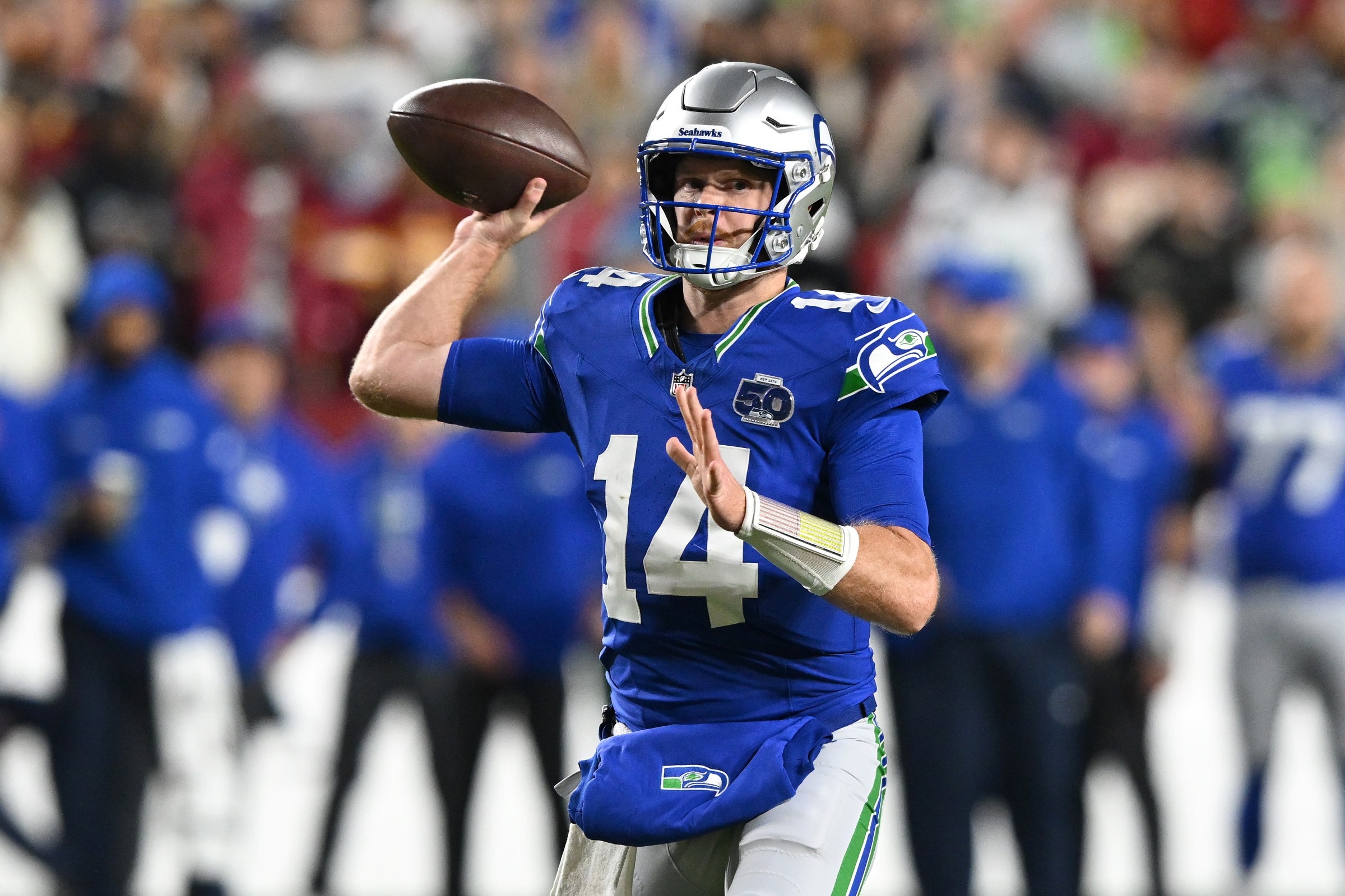 Darnold shreds the Commanders