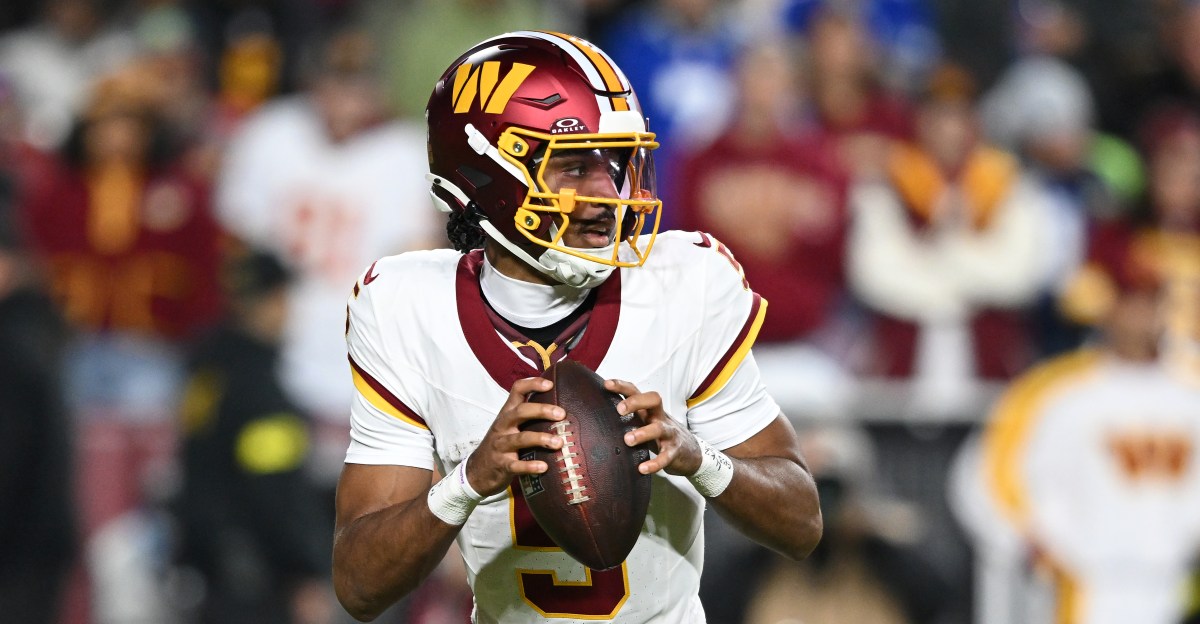 Commanders lose multiple starters for Lions game, including Jayden Daniels