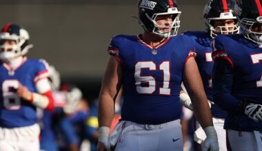 New York Giants have long injury list heading into game vs. Bears