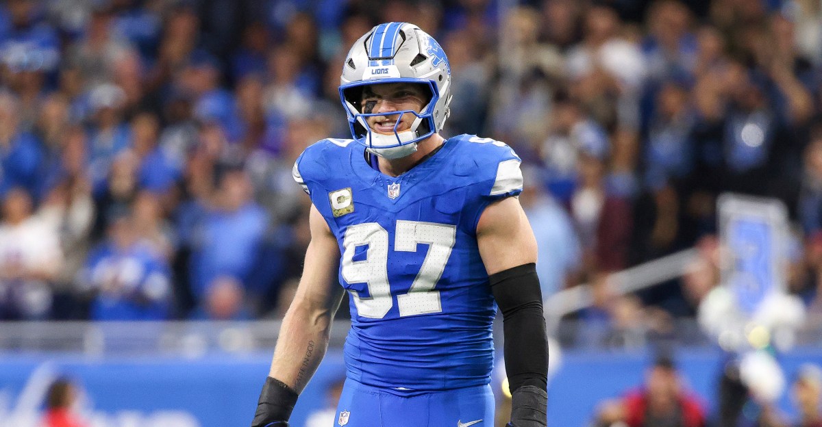 Lions, Eagles initial injury report: Aidan Hutchinson, 4 starters do not practice