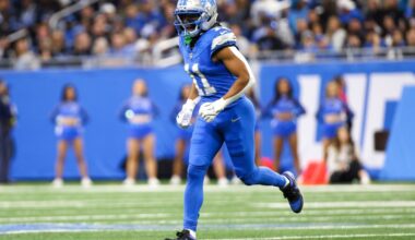 Lions WR Kalif Raymond responds to Vikings’ complaint of ‘dirty’ block