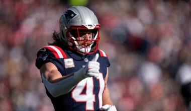 Patriots vs. Giants Thursday injury report: Long list of non-participants