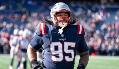 Patriots links 11/11/25: DT Khyiris Tonga a bulldozer at fullback