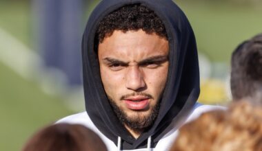 Falcons vs. Panthers Week 11 Injury Report: Drake London, Chris Lindstrom not practicing