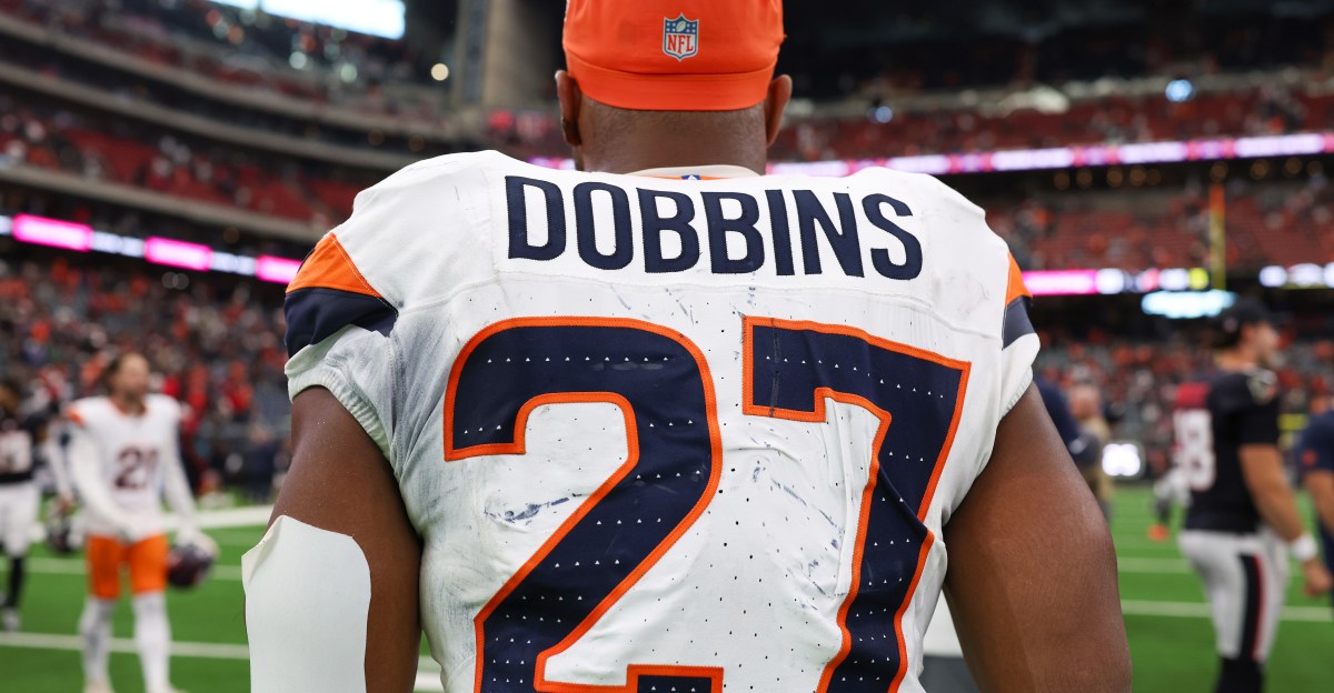 Broncos are placing RB JK Dobbins on the IR due a likely season-ending foot injury