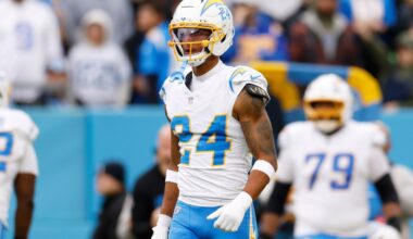 Chargers-Steelers Thursday Injury Report: CB St-Juste added to report