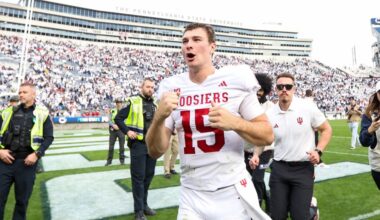 Rams Draft: Fernando Mendoza has Heisman Moment with Rams in attendance