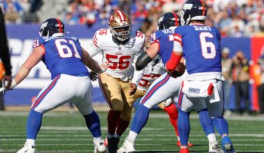 49ers injury news: Keion White, Kalia Davis, and Alfred Collins added